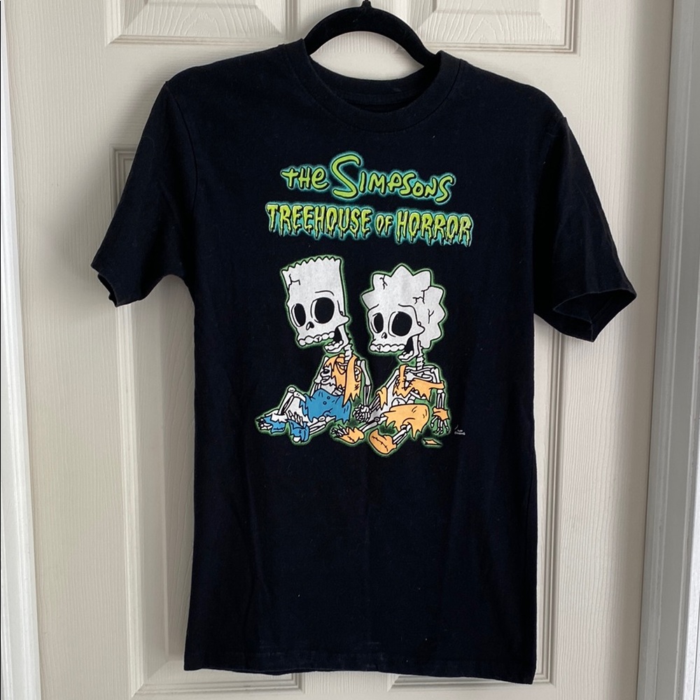 Treehouse of Horror Black T-Shirt